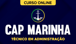 Capa Curso CAP Marinha - Técnico em Administração