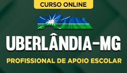 Capa Curso Prefeitura de Uberlândia - MG - Profissional de Apoio Escolar