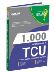 Capa Livro 1.000 Questões Gabaritadas TCU - Técnico Federal de Controle Externo