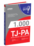 Capa Livro 1.000 Questões Gabaritadas TJ-PA - Analista Judiciário - Área Administrativa