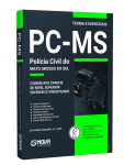 Capa Apostila PC-MS - Comum aos Cargos de Nível Superior - Escrivão e Investigador