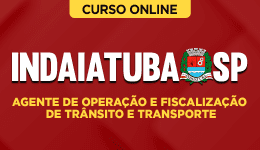 Capa Curso Prefeitura de Indaiatuba-SP - Agente de Operação e Fiscalização de Trânsito e Transporte