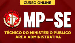 Capa Curso MP-SE - Técnico do Ministério Público - Área Administrativa