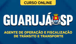 Capa Curso Prefeitura do Guarujá-SP - Agente de Operação e Fiscalização de Trânsito e Transporte
