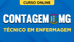 Capa Curso Prefeitura de Contagem-MG - Técnico em Enfermagem