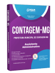 Capa Apostila Prefeitura de Contagem - MG - Assistente Administrativo