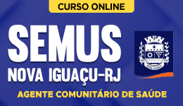 Capa Curso SEMUS Nova Iguaçu-RJ - Agente Comunitário de Saúde