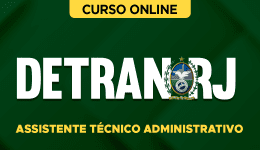 Capa Curso Detran-RJ - Assistente Técnico Administrativo