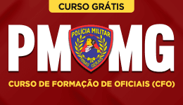 Capa Curso Grátis PM-MG - CFO