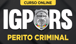 Capa Curso IGP-RS - Perito Criminal