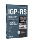 Capa Apostila IGP-RS 2026 - Técnico em Perícias