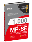 Capa Livro 1.000 Questões Gabaritadas para o MP-SE - Técnico do Ministério Público - Área Administrativa