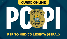 Capa Curso PC-PI - Perito Médico Legista (Geral)