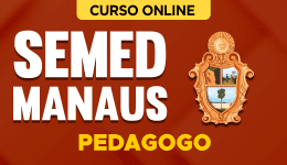 Capa Curso SEMED Manaus - Pedagogo