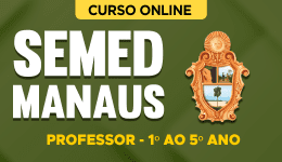 Capa Curso SEMED Manaus - Professor - 1º ao 5º Ano