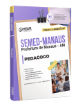 Capa Apostila SEMED MANAUS 2026 - Pedagogo