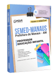 Capa Apostila SEMED MANAUS 2026 - Professor - Educação Infantil