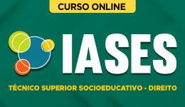 Capa Curso IASES - Técnico Superior Socioeducativo - Direito