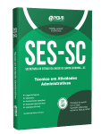 Capa Apostila SES-SC 2026 - Técnico em Atividades Administrativas