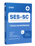 Capa Apostila SES-SC 2026 - Técnico em Enfermagem