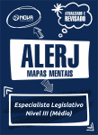Capa 496 Mapas Mentais para ALERJ - Especialista Legislativo Nível III (Médio) (PDF)