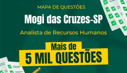 Capa Mapa de Questões Online - Câm. Mogi das Cruzes-SP - Analista de Recursos Humanos - 5 Mil Questões