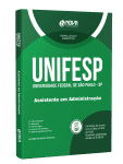 Capa Apostila UNIFESP 2026 - Assistente em Administração