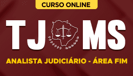 Capa Curso TJ-MS - Analista Judiciário - Área Fim
