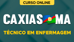 Capa Curso Prefeitura de Caxias-MA - Técnico em Enfermagem