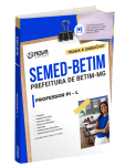 Capa Apostila Prefeitura de Betim - MG 2025 - Professor PI - L