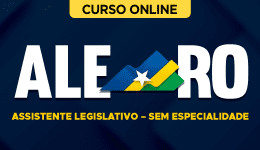 Capa Curso ALE-RO - Assistente Legislativo - Sem Especialidade