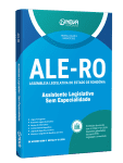 Capa Apostila ALERO 2026 - Assistente Legislativo - Sem especialidade