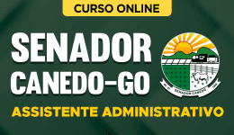 Capa Curso Prefeitura de Senador Canedo-GO - Assistente Administrativo