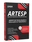 Capa Apostila ARTESP 2025 - Agente de Fiscalização à Regulação de Transporte I