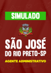 Capa Simulado Prefeitura de São José do Rio Preto-SP - Agente Administrativo