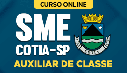 Capa Curso SME Cotia - SP - Auxiliar de Classe