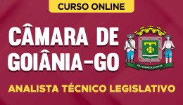 Capa Curso Câmara de Goiânia-GO - Analista Técnico Legislativo