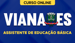 Capa Curso Prefeitura de Viana-ES - Assistente de Educação Básica