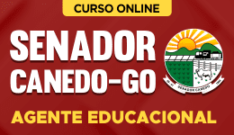 Capa Curso Prefeitura de Senador Canedo-GO - Agente Educacional