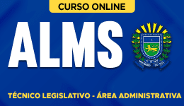 Capa Curso ALMS - Técnico Legislativo - Área Administrativa