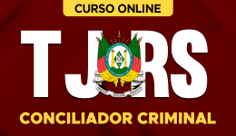 Capa Curso TJ-RS - Conciliador Criminal