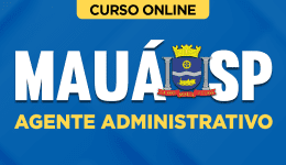 Capa Curso Prefeitura de Mauá - SP - Agente Administrativo