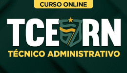 Capa Curso TCE-RN 2026 - Técnico Administrativo