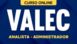 Capa Curso VALEC 2026 - Analista - Administrador