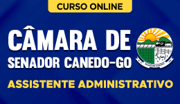 Capa Curso Câmara de Senador Canedo-GO - Assistente Administrativo