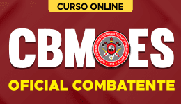 Capa Curso Corpo de Bombeiros Militar - ES 2026 - Oficial Combatente
