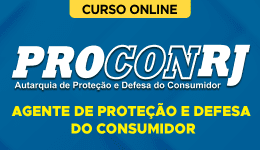 Capa Curso Procon-RJ 2026 - Agente de Proteção e Defesa do Consumidor