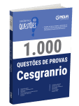 Capa Livro 1.000 Questões Gabaritadas da CESGRANRIO
