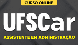 Capa Curso UFSCar 2026 - Assistente em Administração