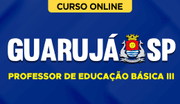 Capa Curso Prefeitura de Guarujá-SP 2026 - Professor de Educação Básica III